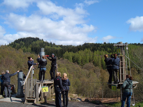 Go Ape Aberfoyle, 400m Zip Wire Heaven